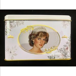 Lady Di Princess of Wales Diana English breakfast tea 40 packets collector tin